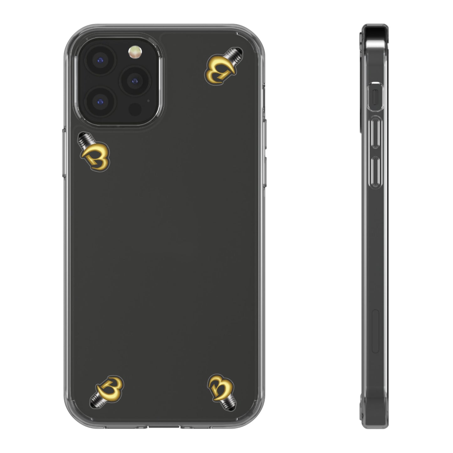 Brillianaire Logo Clear Phone Case ✨