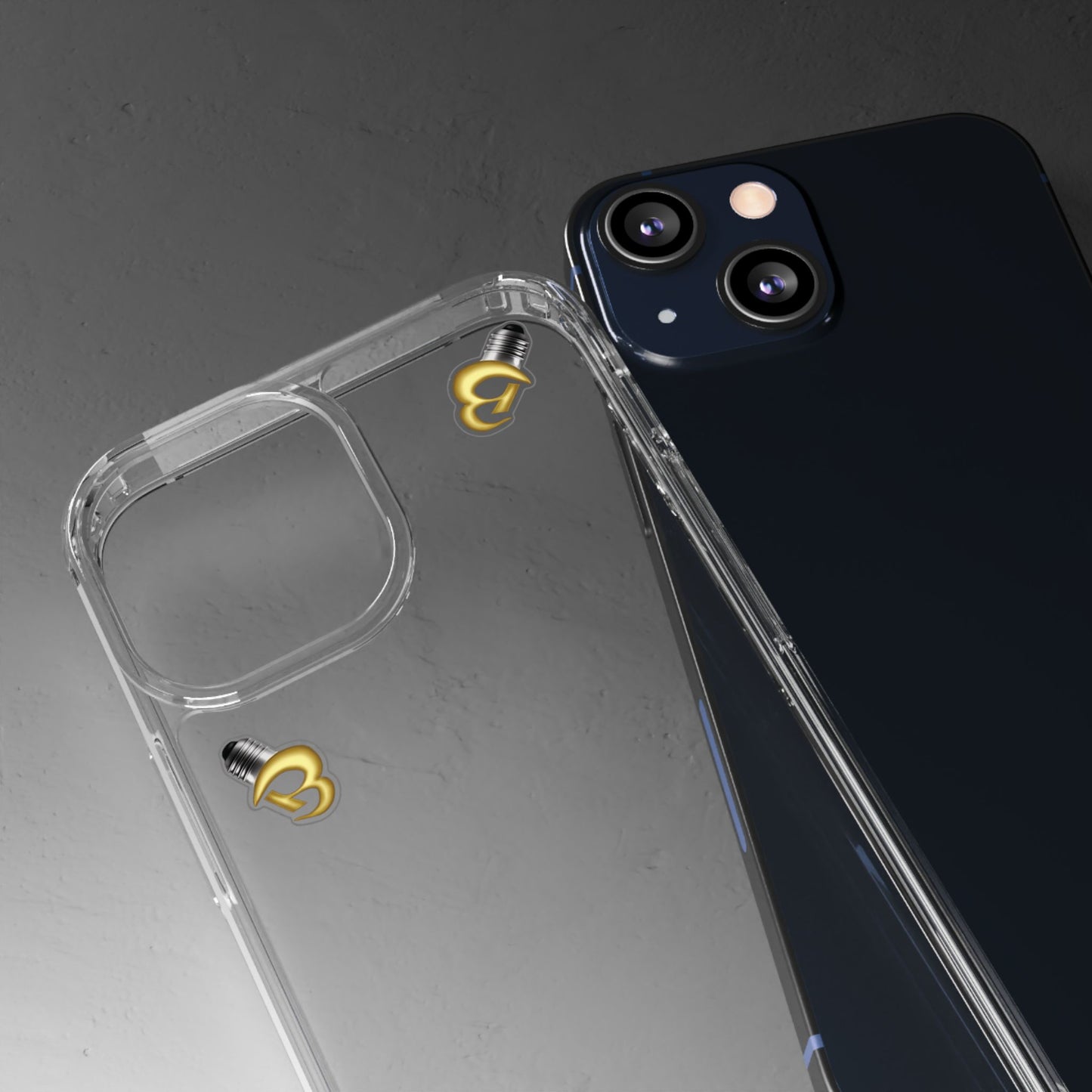 Brillianaire Logo Clear Phone Case ✨