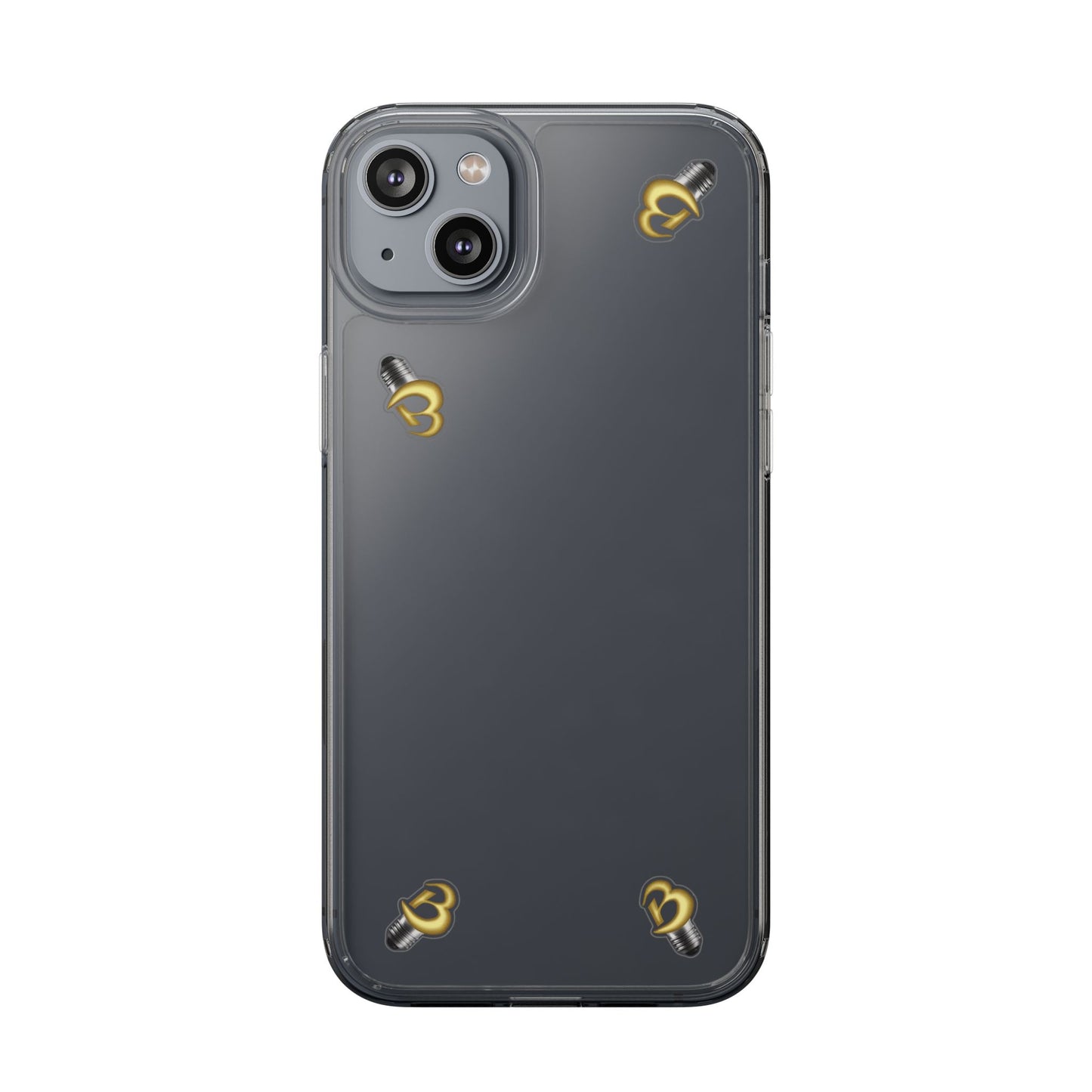 Brillianaire Logo Clear Phone Case ✨