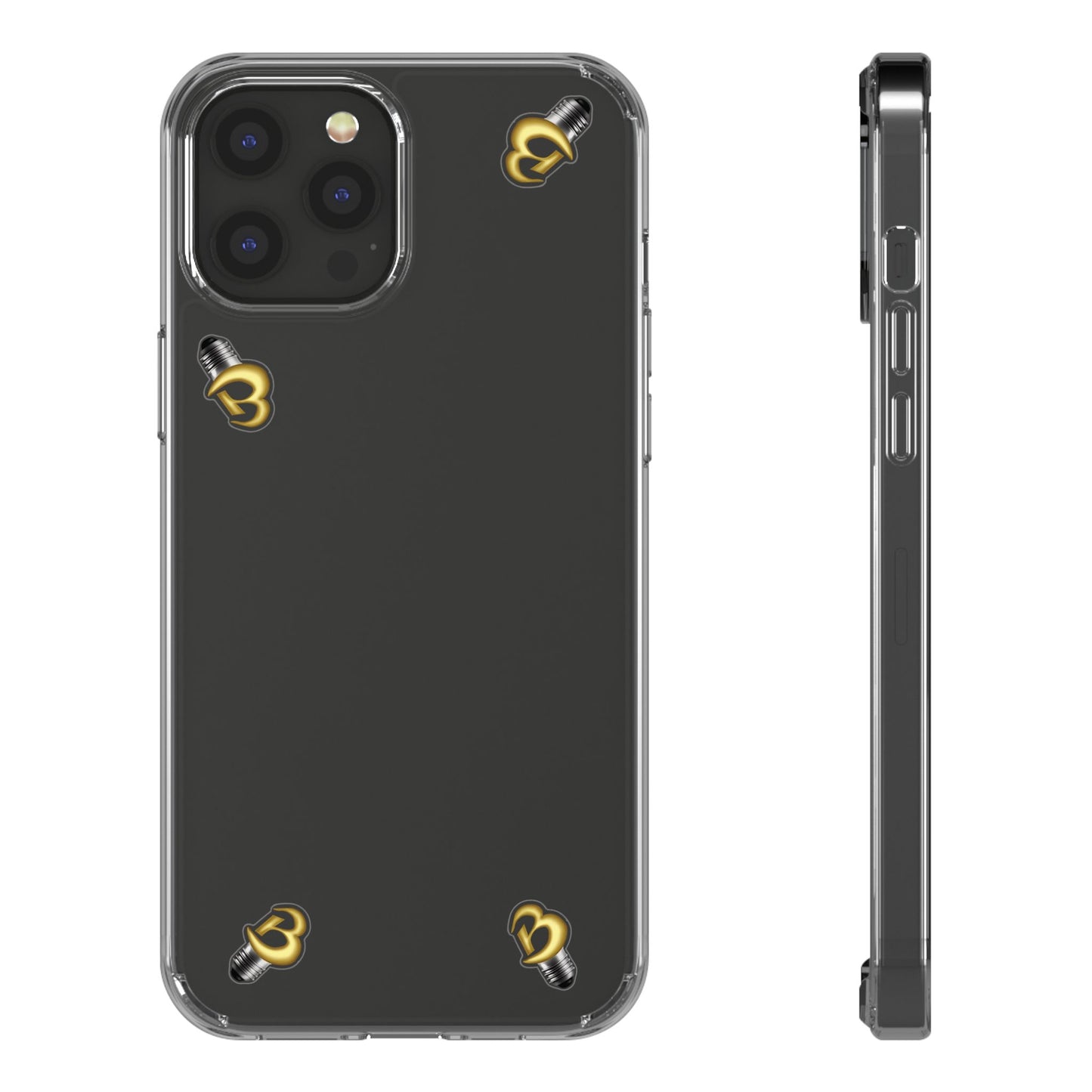 Brillianaire Logo Clear Phone Case ✨