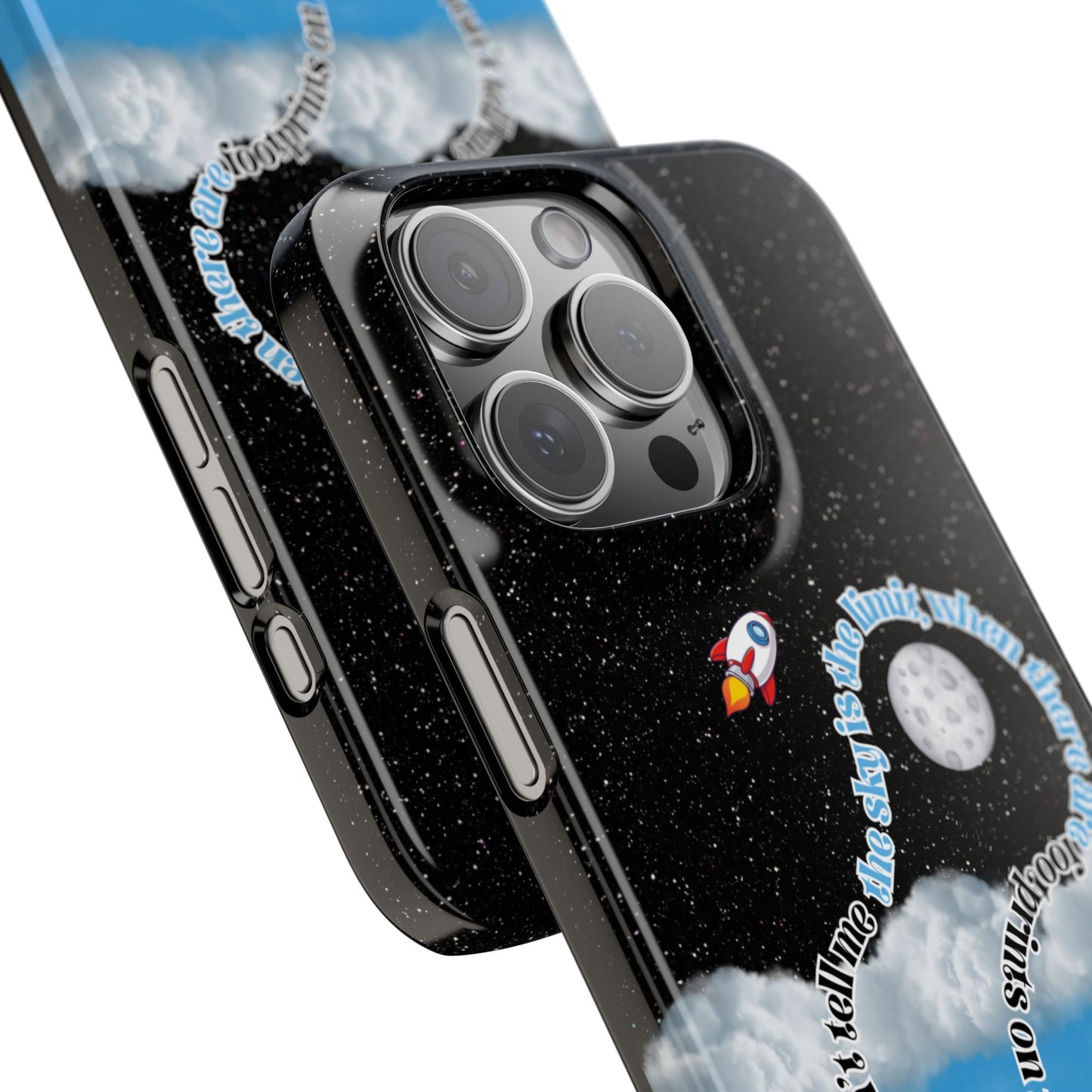 Slim Phone Case – “Footprints on the Moon” Edition 🌕