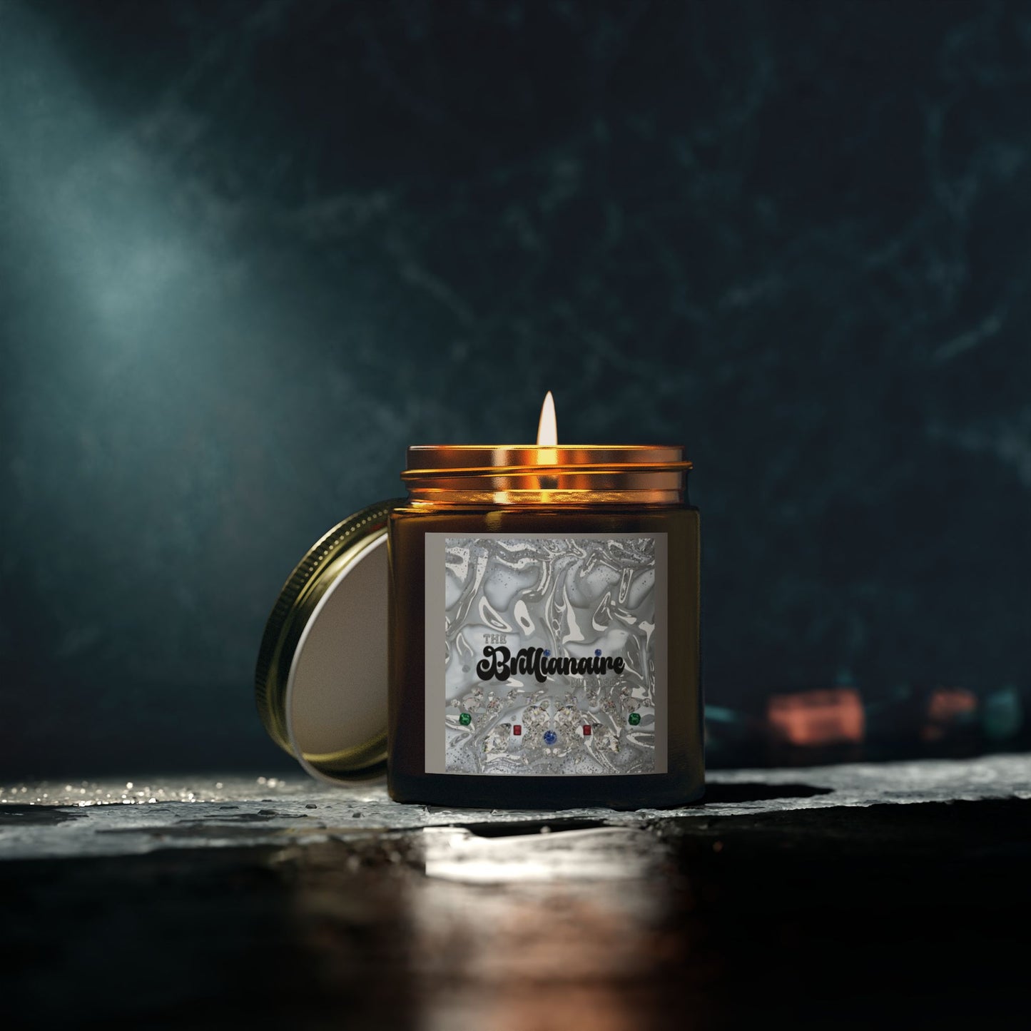 The Brillianaire Luxury Scented Candle - Coconut Apricot Wax (4oz, 9oz)