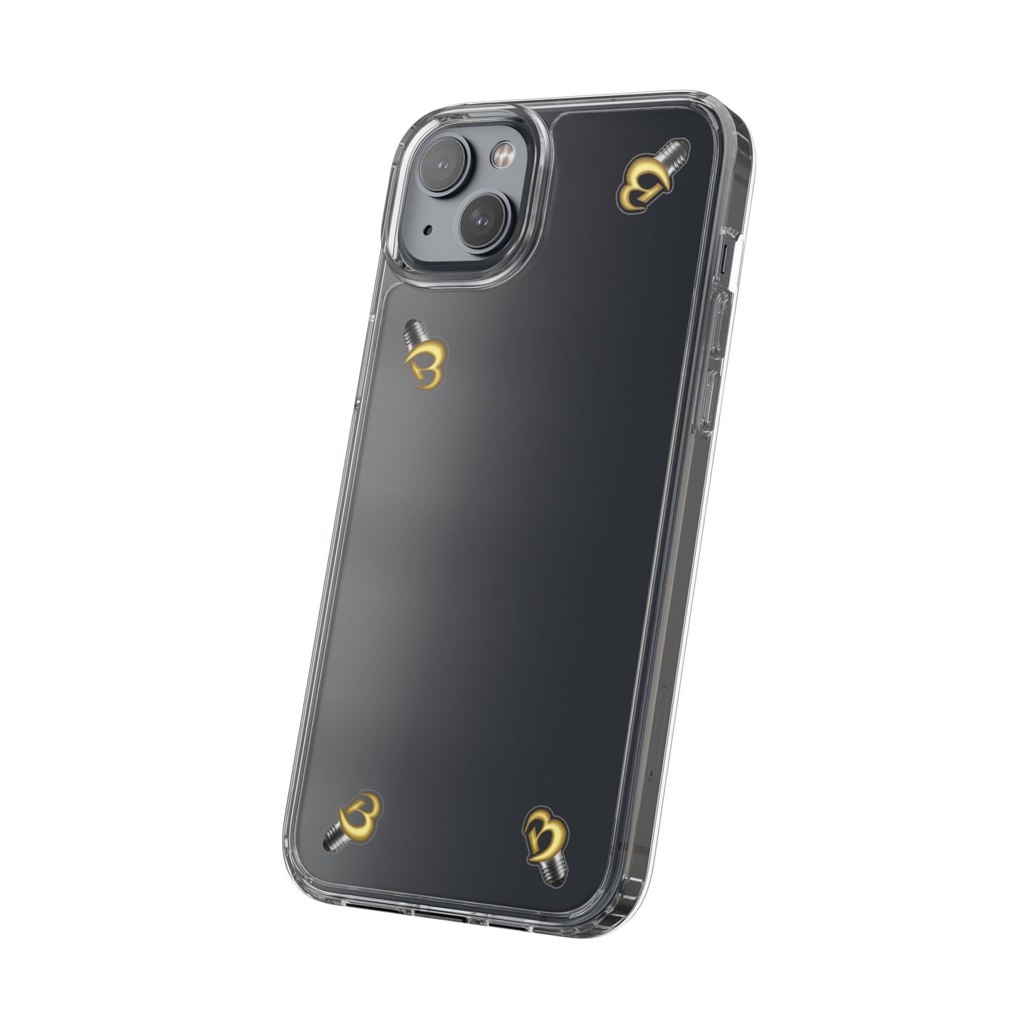 Brillianaire Logo Clear Phone Case ✨