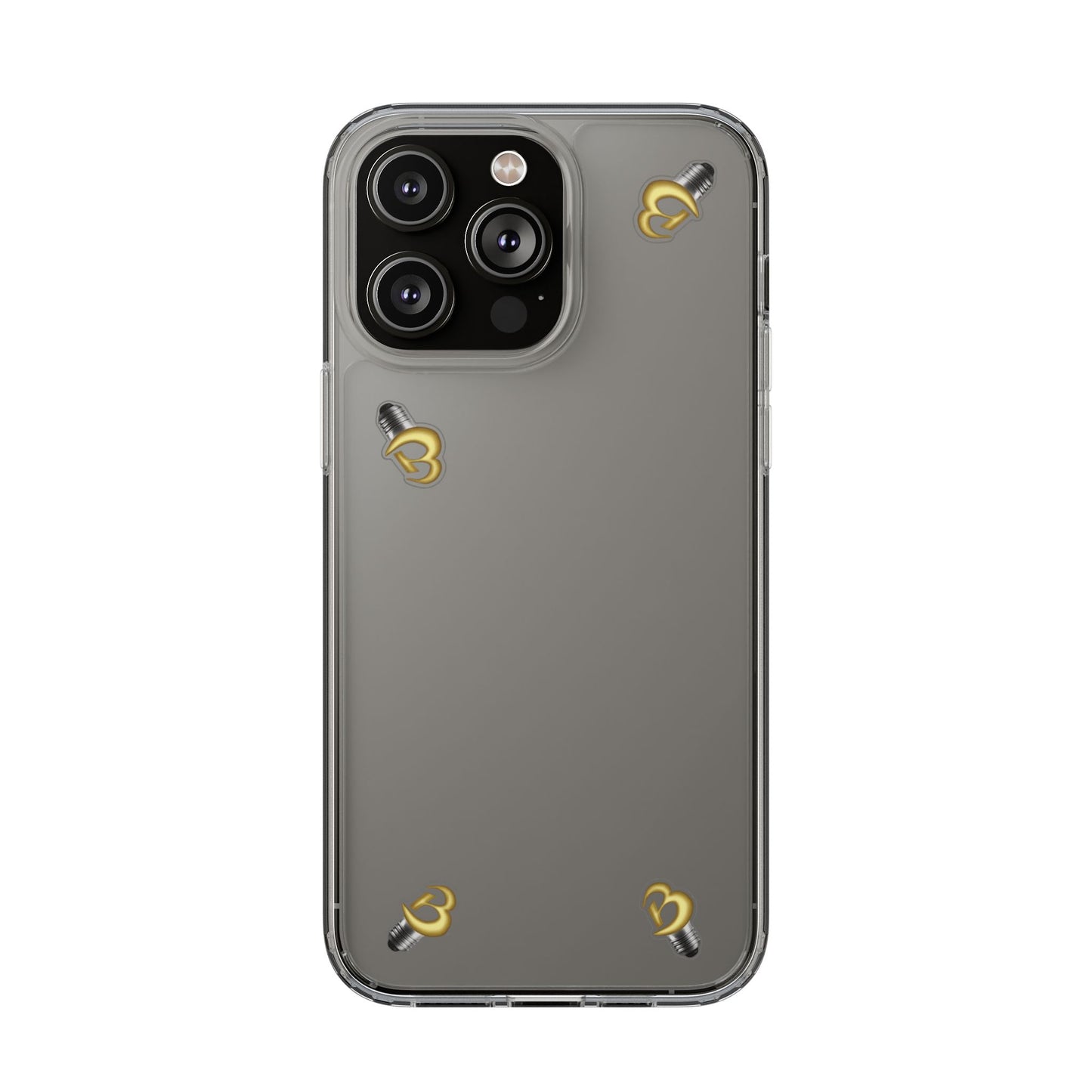 Brillianaire Logo Clear Phone Case ✨