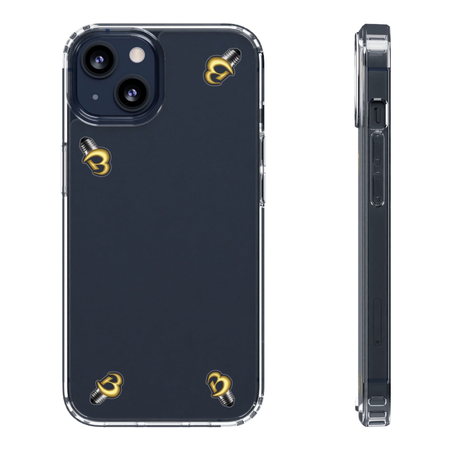 Brillianaire Logo Clear Phone Case ✨