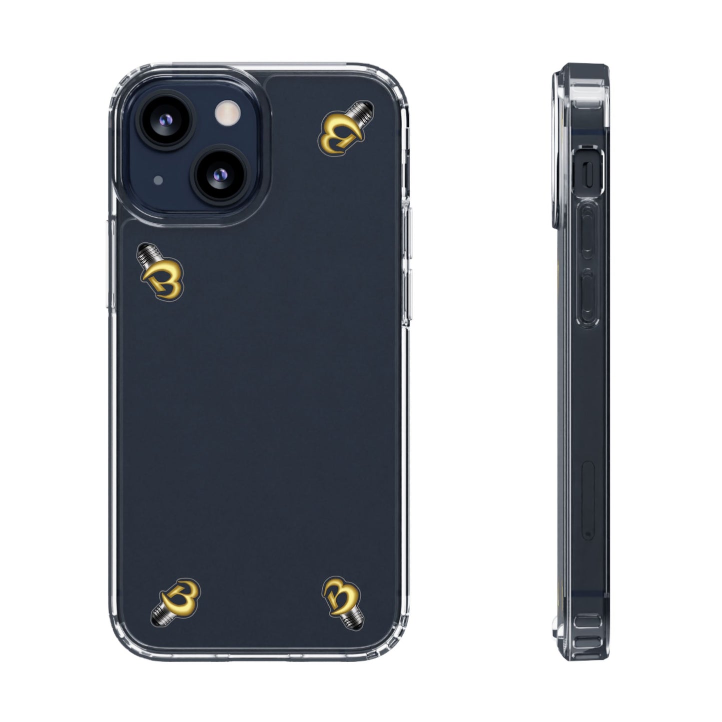 Brillianaire Logo Clear Phone Case ✨