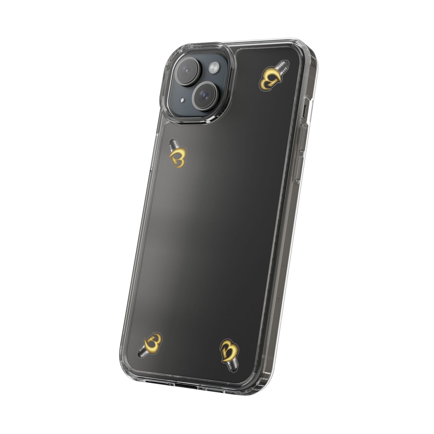Brillianaire Logo Clear Phone Case ✨