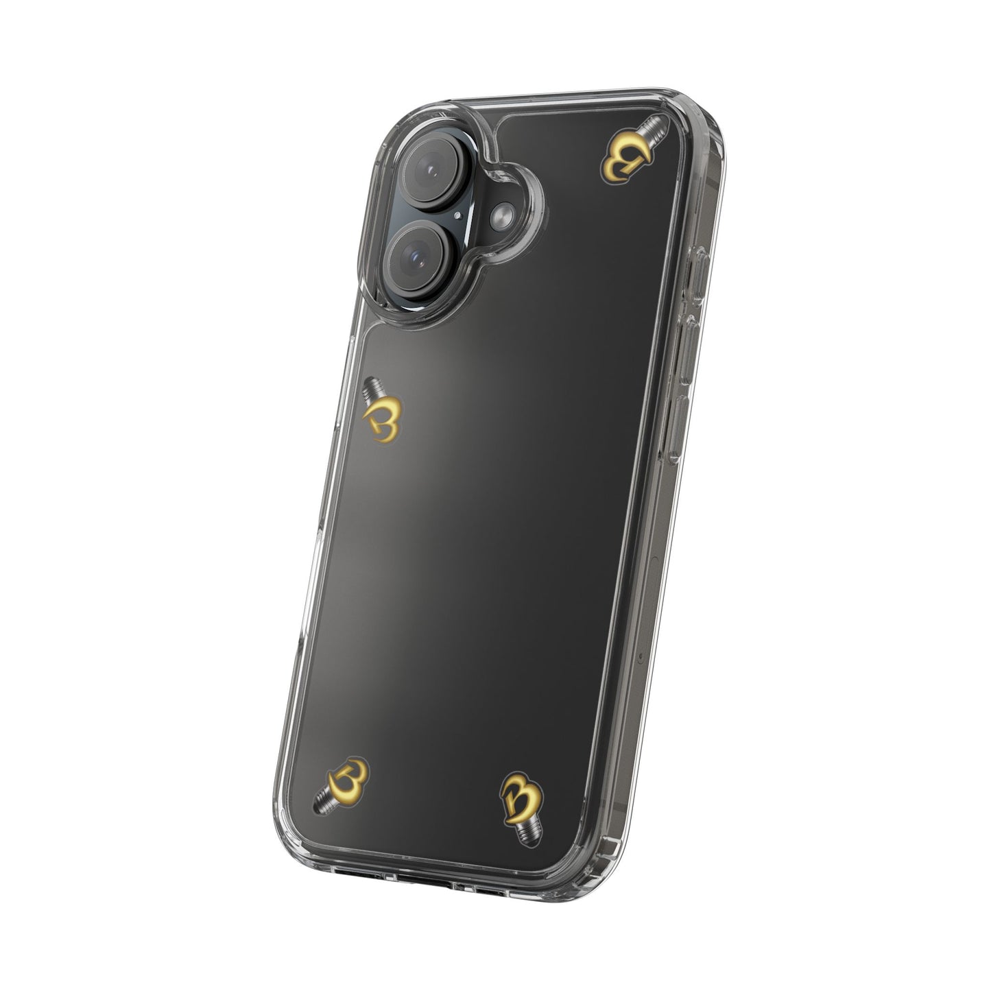 Brillianaire Logo Clear Phone Case ✨