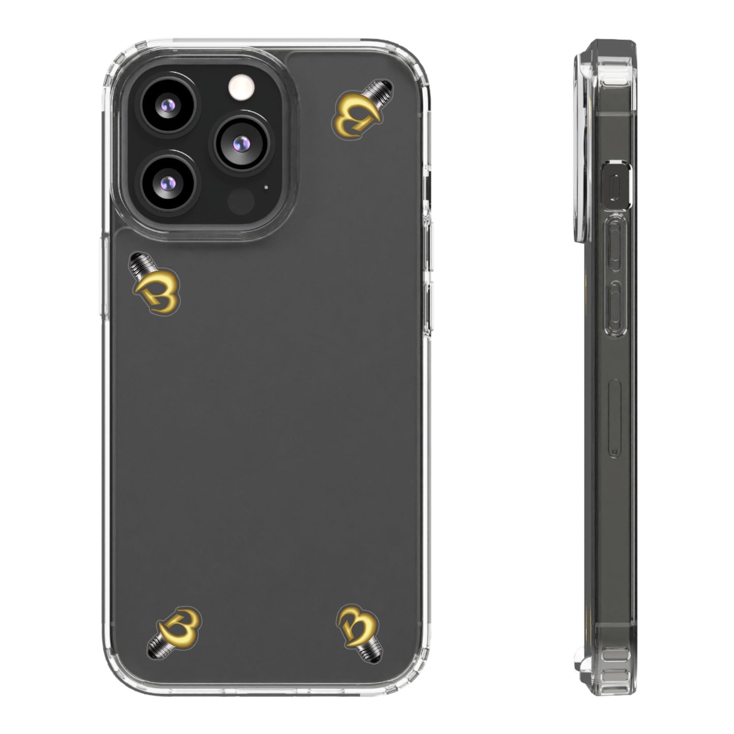 Brillianaire Logo Clear Phone Case ✨