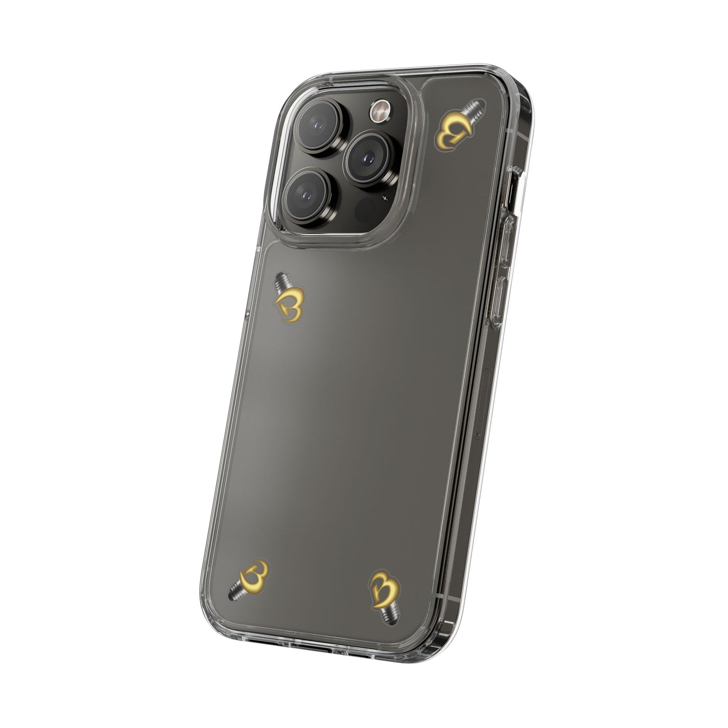 Brillianaire Logo Clear Phone Case ✨