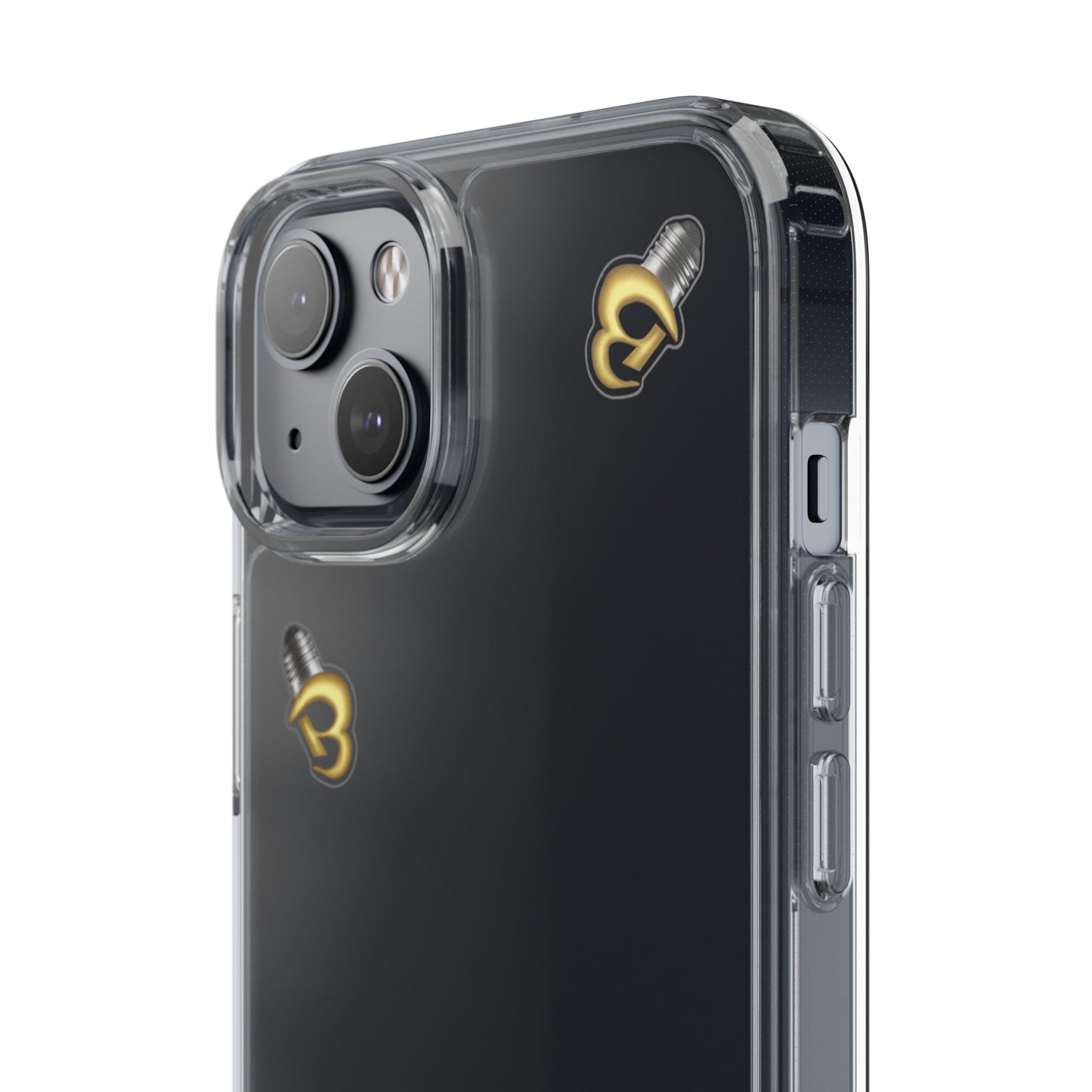 Brillianaire Logo Clear Phone Case ✨