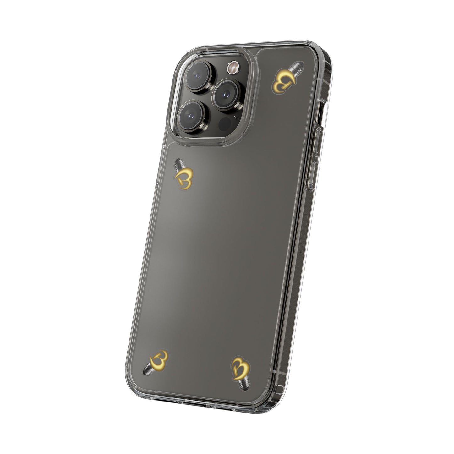Brillianaire Logo Clear Phone Case ✨