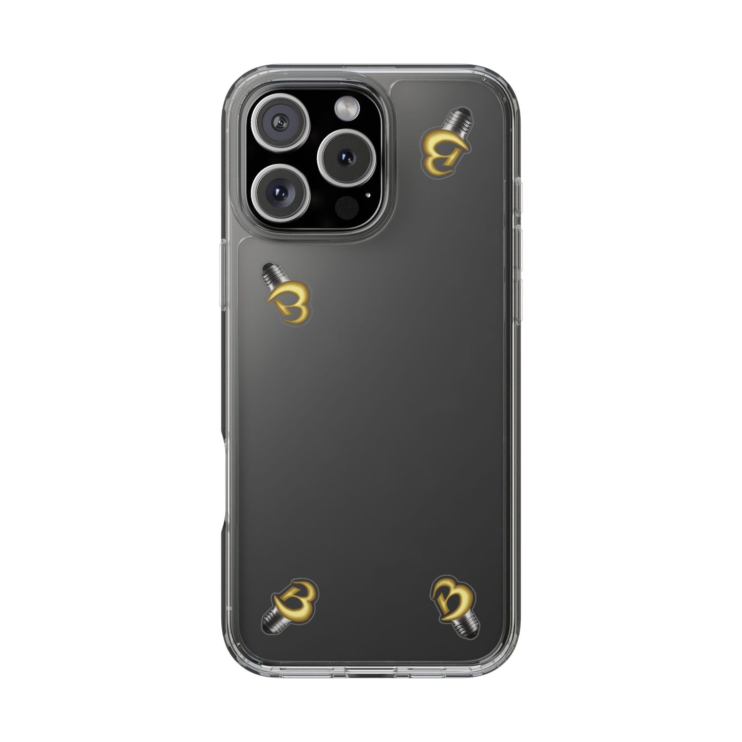 Brillianaire Logo Clear Phone Case ✨