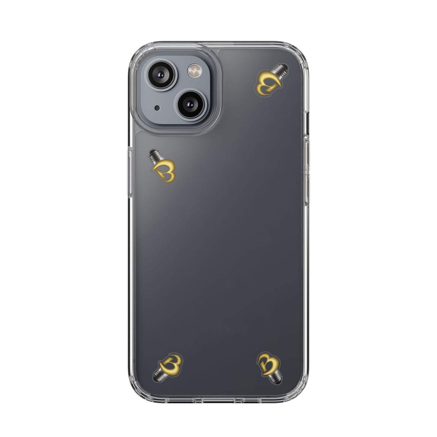 Brillianaire Logo Clear Phone Case ✨