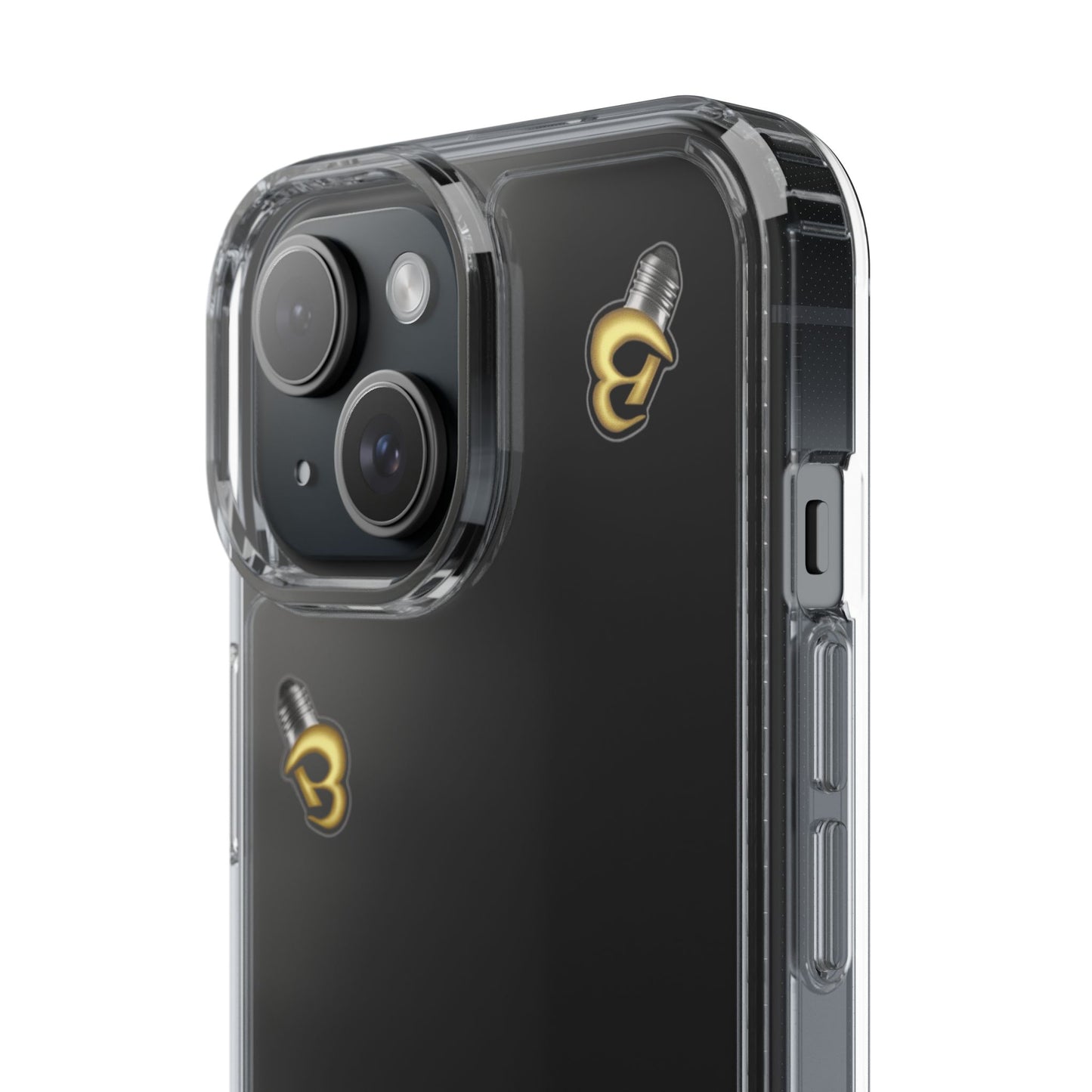 Brillianaire Logo Clear Phone Case ✨