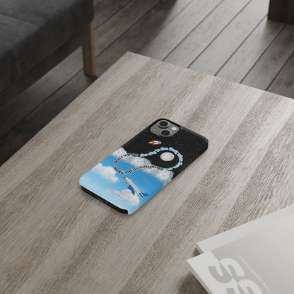 Slim Phone Case – “Footprints on the Moon” Edition 🌕