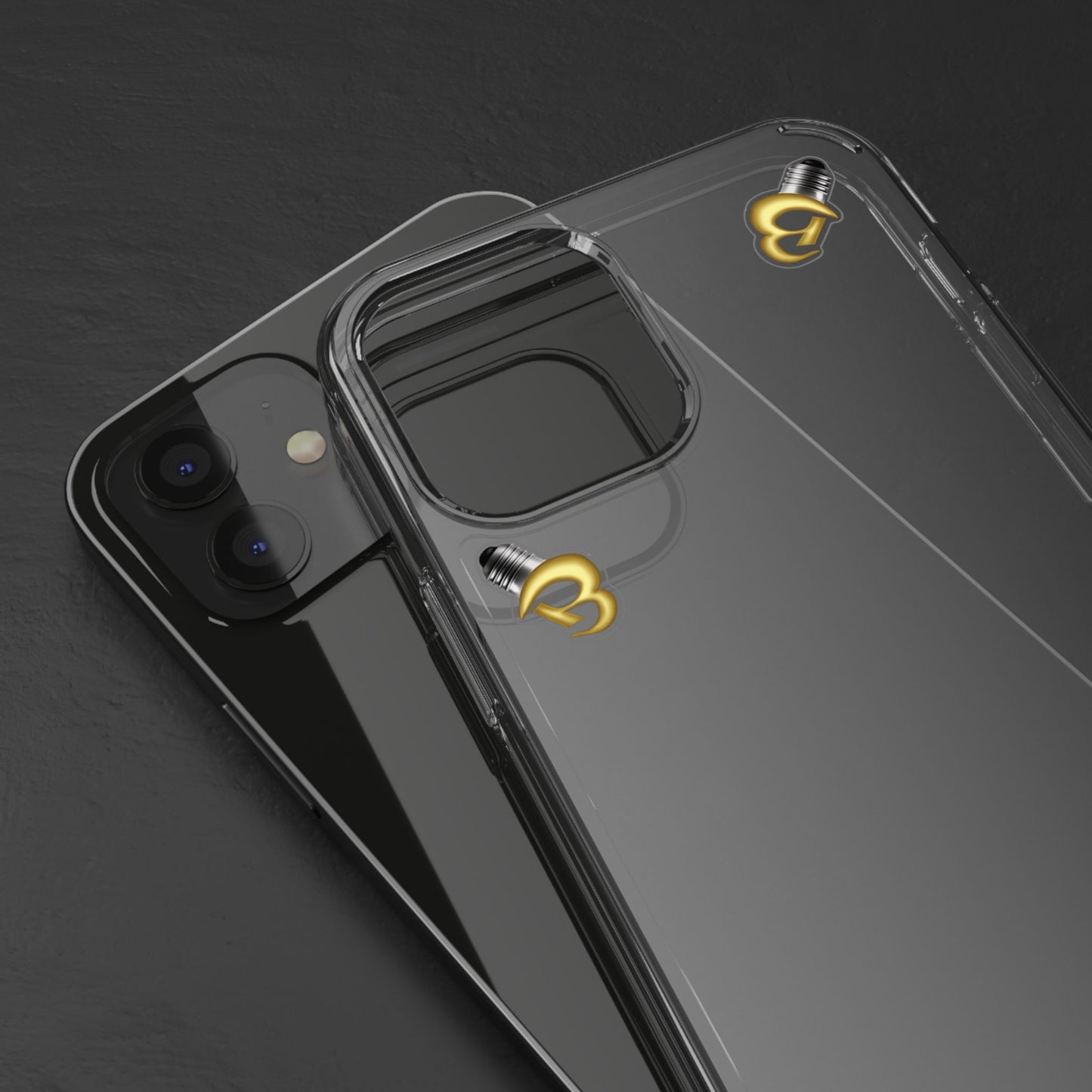 Brillianaire Logo Clear Phone Case ✨