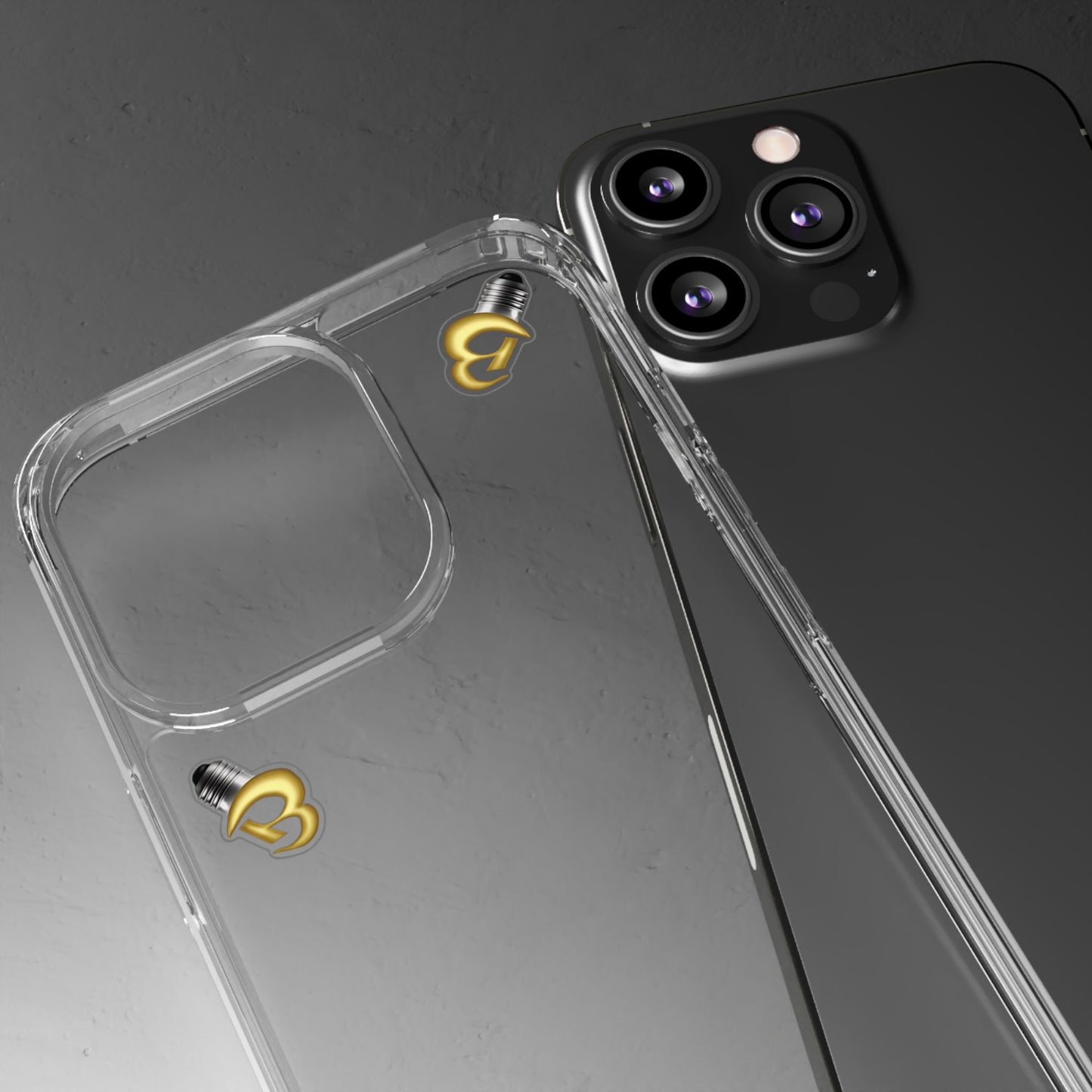 Brillianaire Logo Clear Phone Case ✨