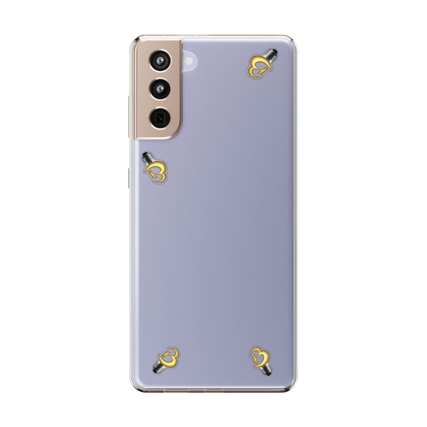 Brillianaire Logo Clear Phone Case ✨