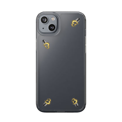 Brillianaire Logo Clear Phone Case ✨