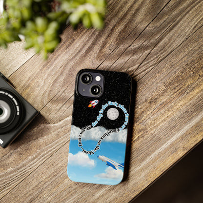 Slim Phone Case – “Footprints on the Moon” Edition 🌕