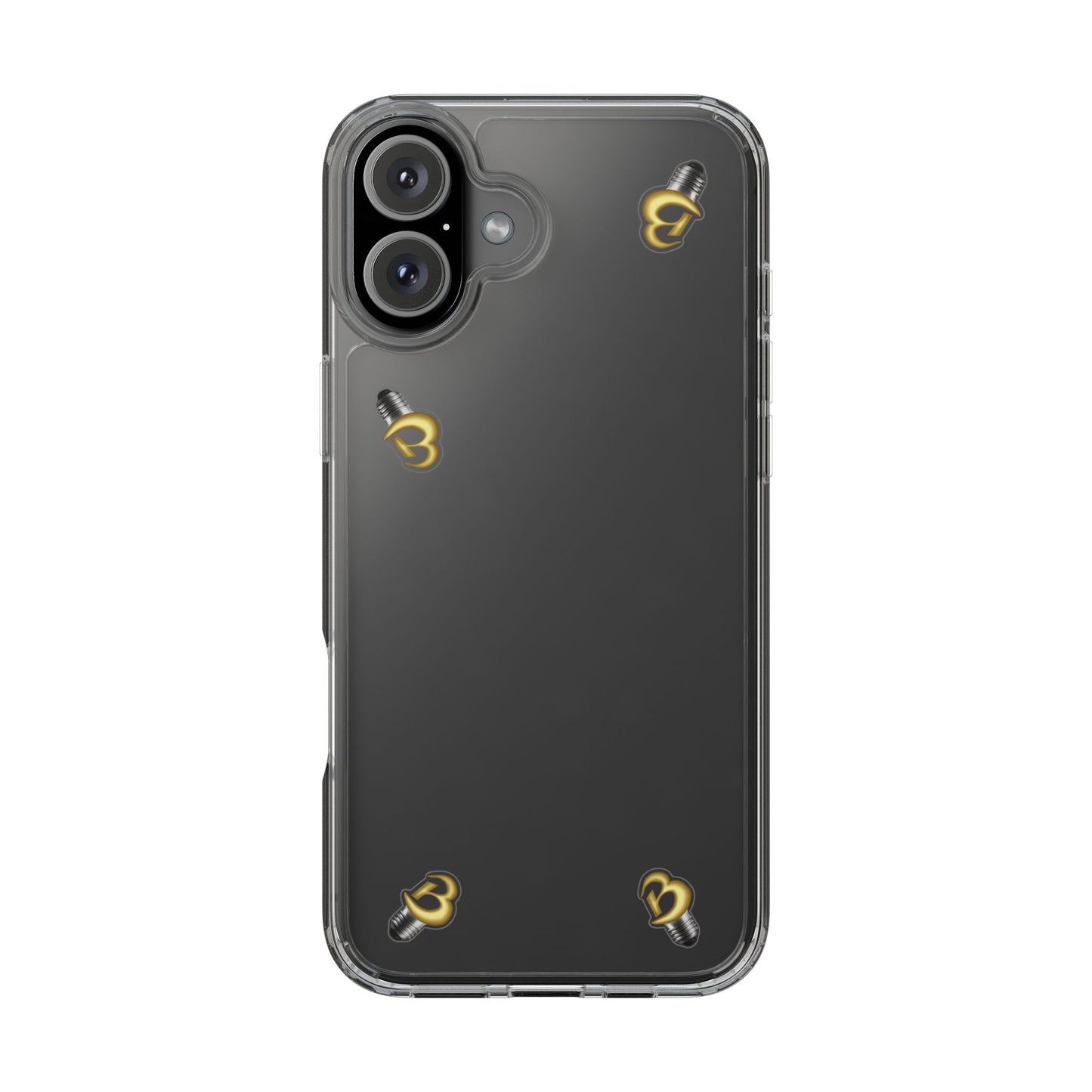 Brillianaire Logo Clear Phone Case ✨