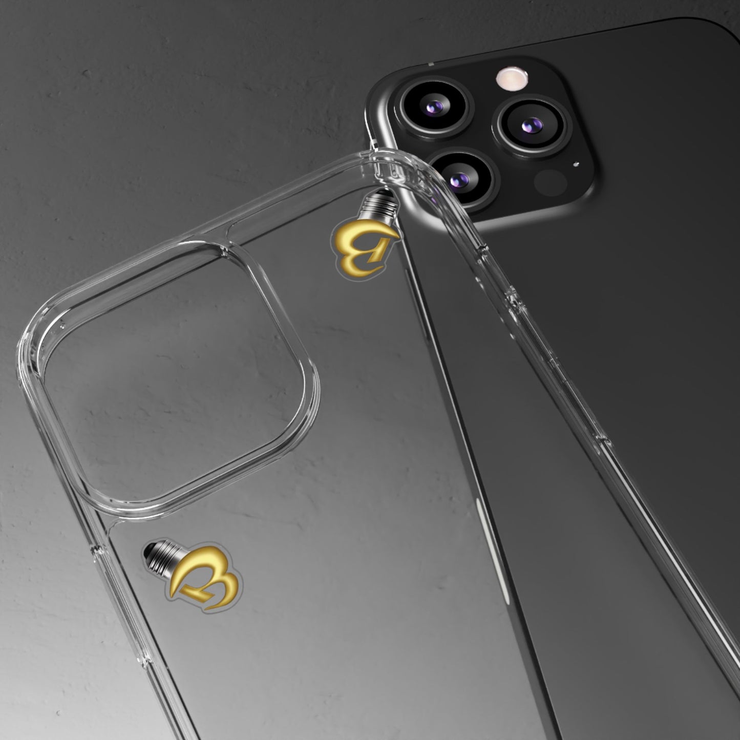 Brillianaire Logo Clear Phone Case ✨