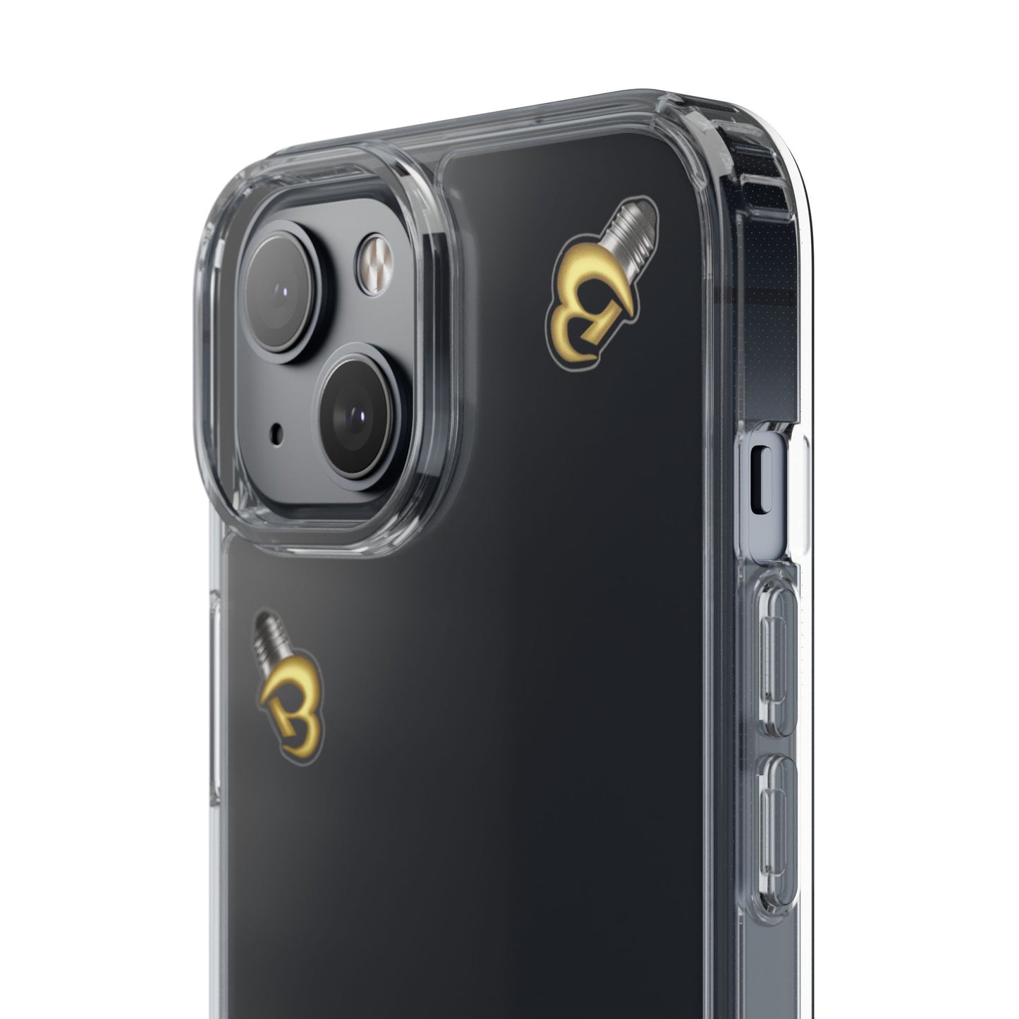 Brillianaire Logo Clear Phone Case ✨