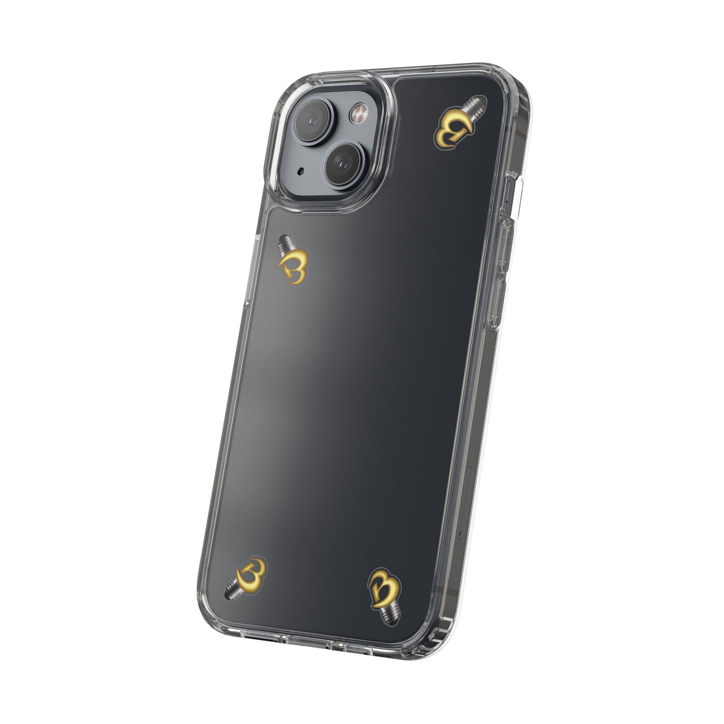 Brillianaire Logo Clear Phone Case ✨