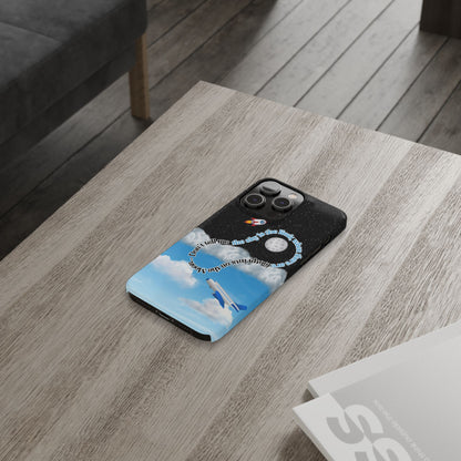Slim Phone Case – “Footprints on the Moon” Edition 🌕