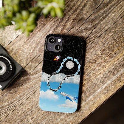 Slim Phone Case – “Footprints on the Moon” Edition 🌕