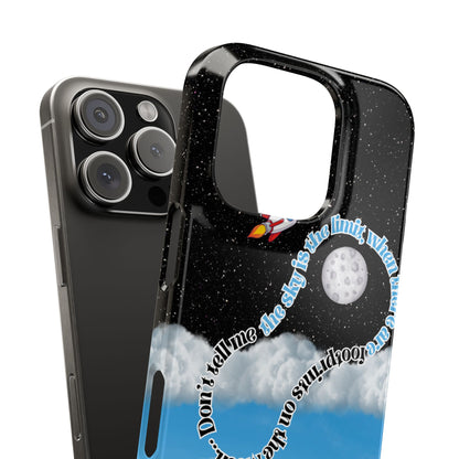 Slim Phone Case – “Footprints on the Moon” Edition 🌕