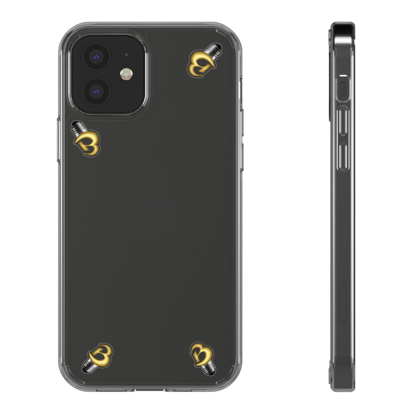Brillianaire Logo Clear Phone Case ✨