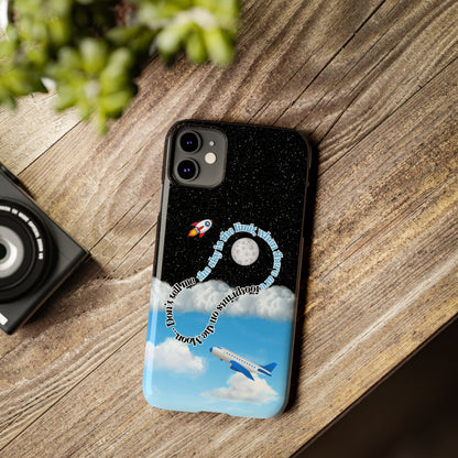 Slim Phone Case – “Footprints on the Moon” Edition 🌕