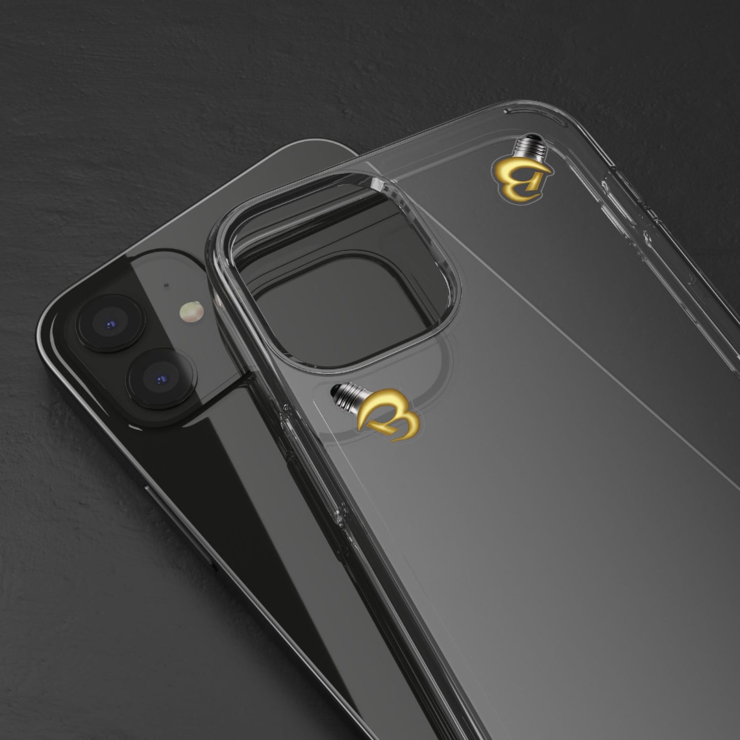 Brillianaire Logo Clear Phone Case ✨