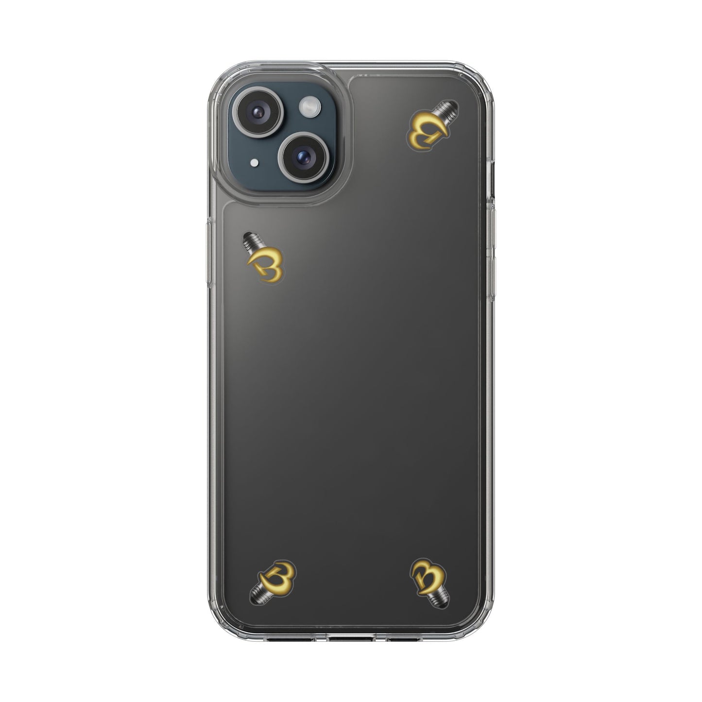 Brillianaire Logo Clear Phone Case ✨