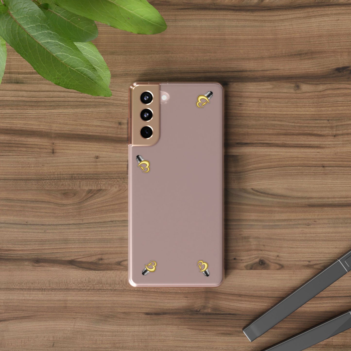 Brillianaire Logo Clear Phone Case ✨