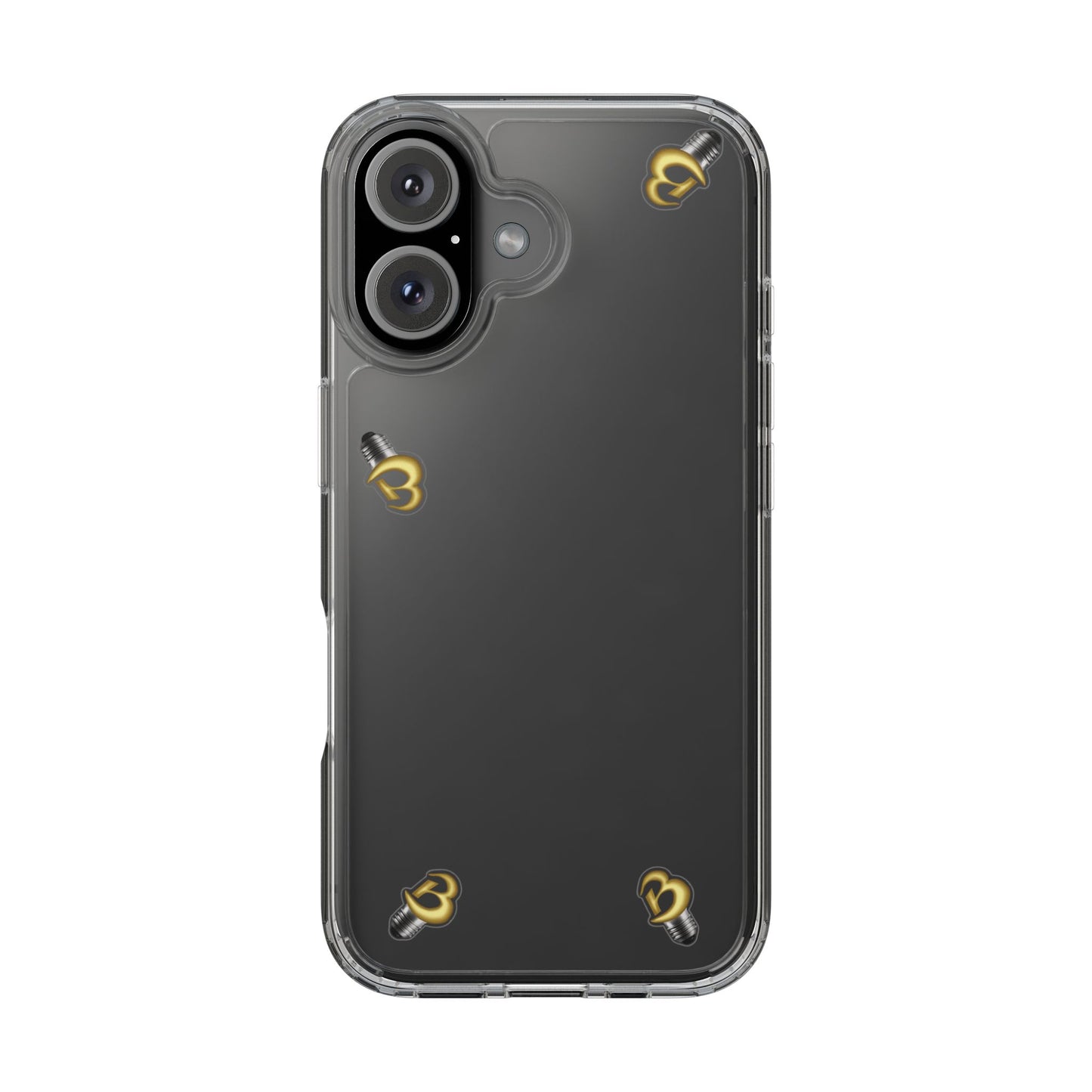 Brillianaire Logo Clear Phone Case ✨