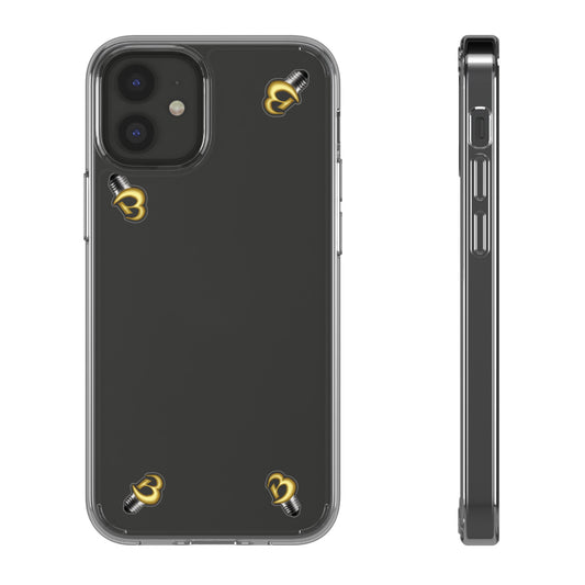 Brillianaire Logo Clear Phone Case ✨