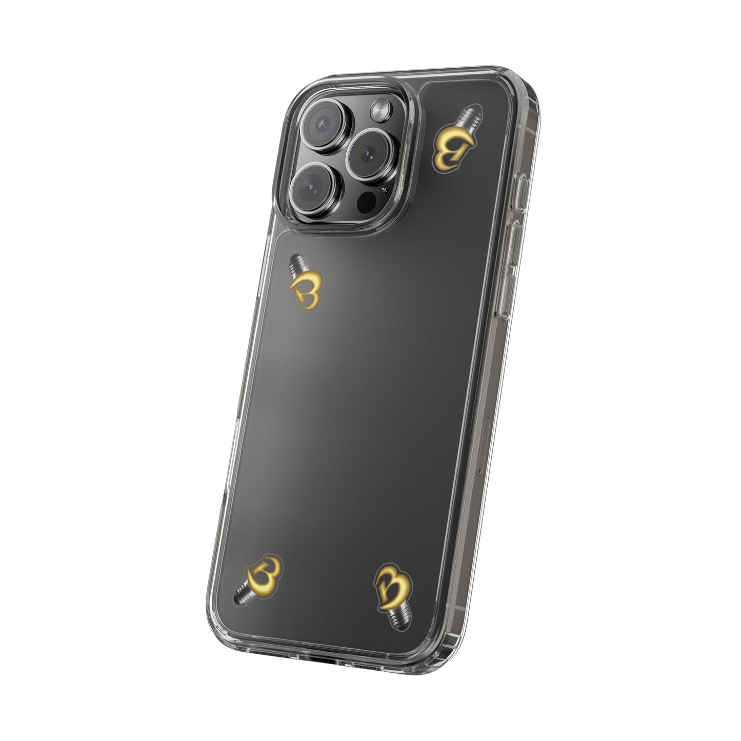 Brillianaire Logo Clear Phone Case ✨