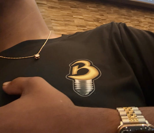 Brillianaire Feather Tee –Performance Shirt 💎